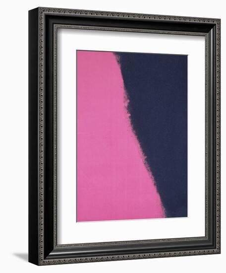 Shadows II, 1979 (pink)-Andy Warhol-Framed Art Print