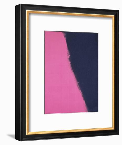 Shadows II, 1979 (pink)-Andy Warhol-Framed Art Print