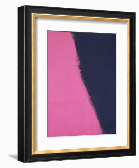 Shadows II, 1979 (pink)-Andy Warhol-Framed Art Print