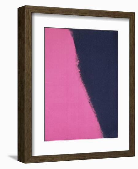 Shadows II, 1979 (pink)-Andy Warhol-Framed Art Print