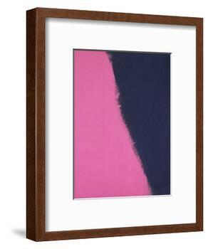 Shadows II, 1979 (pink)-Andy Warhol-Framed Art Print
