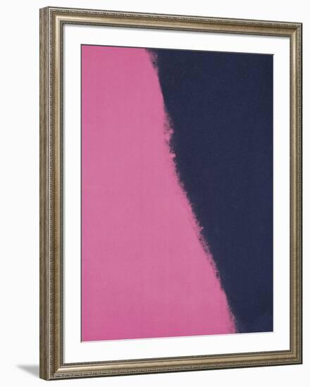 Shadows II, 1979 (pink)-Andy Warhol-Framed Art Print