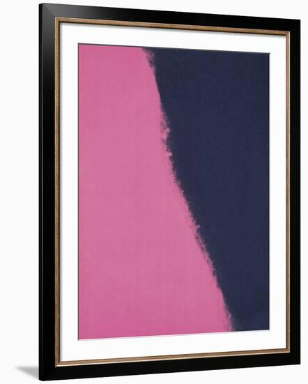 Shadows II, 1979 (pink)-Andy Warhol-Framed Art Print