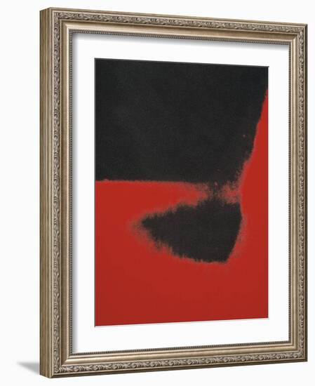 Shadows II, 1979 (red)-Andy Warhol-Framed Art Print