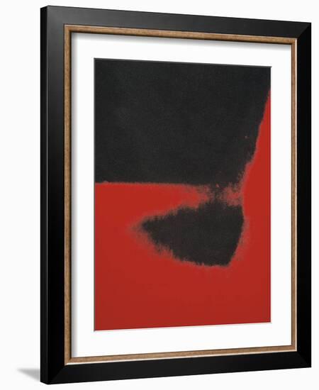 Shadows II, 1979 (red)-Andy Warhol-Framed Art Print