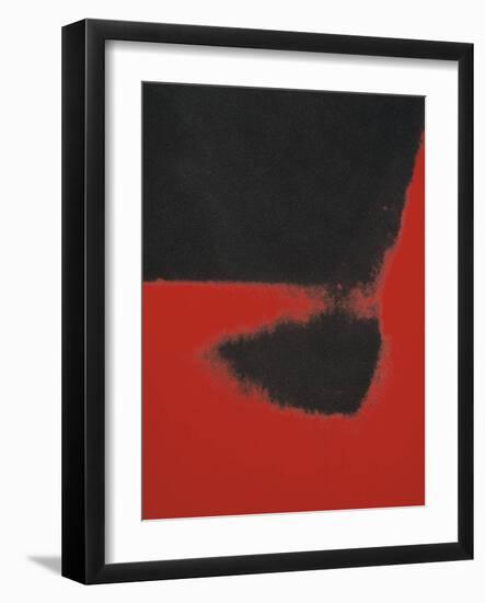 Shadows II, 1979 (red)-Andy Warhol-Framed Art Print