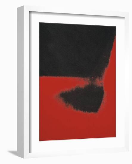 Shadows II, 1979 (red)-Andy Warhol-Framed Art Print