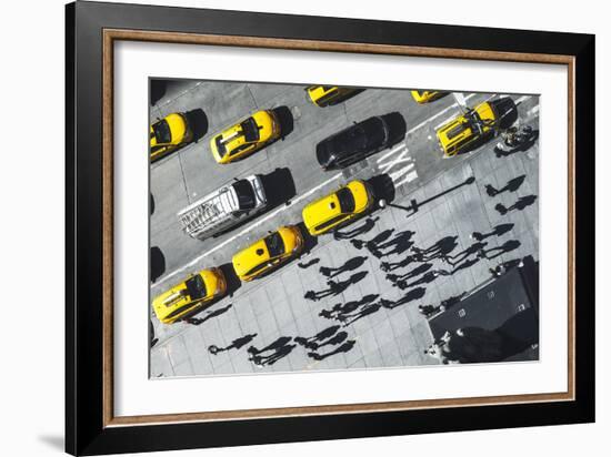 Shadows In Ny-Moises Levy-Framed Photographic Print