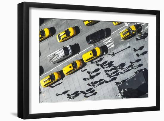 Shadows In Ny-Moises Levy-Framed Photographic Print