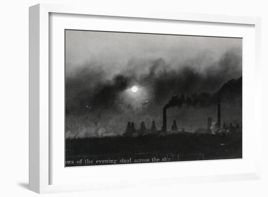 Shadows of the Evening Steal across the Sky-English Photographer-Framed Photographic Print