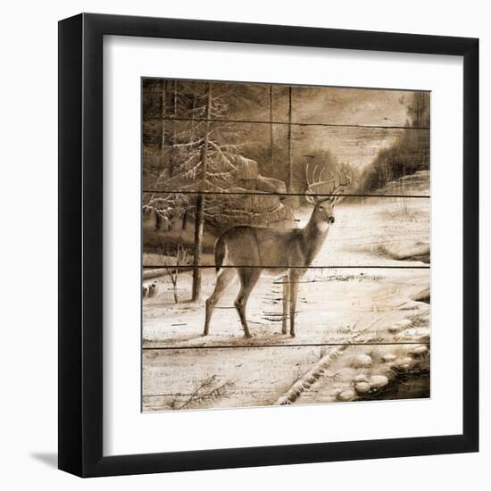 Shadows of the Forest-Ruane Manning-Framed Art Print