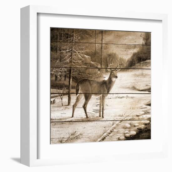Shadows of the Forest-Ruane Manning-Framed Art Print