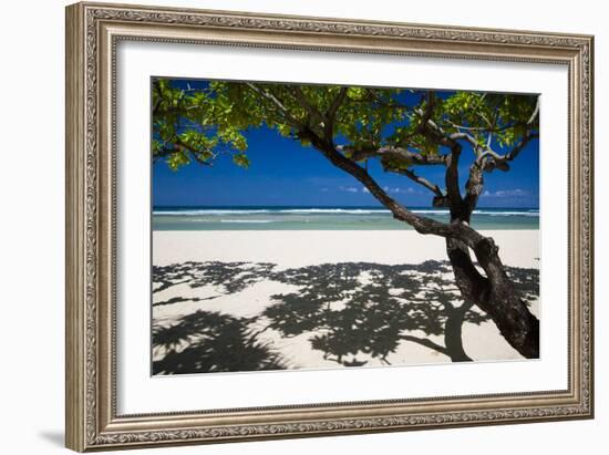 Shadows On The Beach-István Nagy-Framed Photographic Print