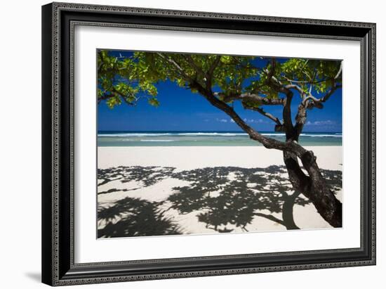 Shadows On The Beach-István Nagy-Framed Photographic Print