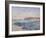 Shadows on the Sea - the Cliffs at Pourville-Claude Monet-Framed Giclee Print