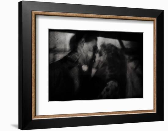 Shadows ( the Kiss )-Dalibor Davidovic-Framed Photographic Print