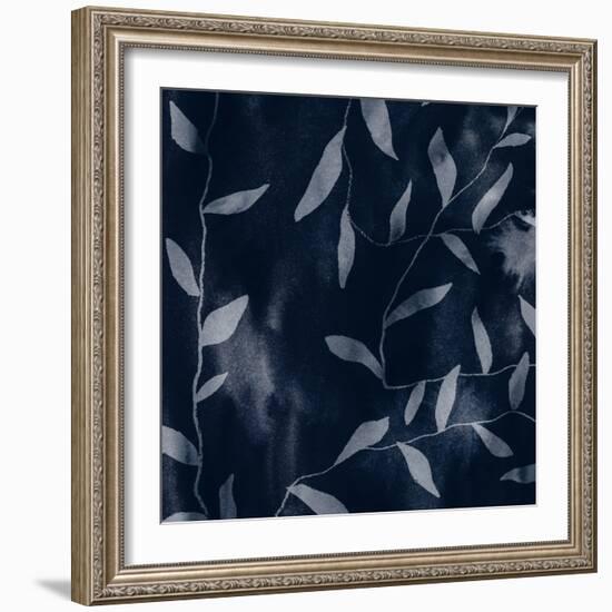 Shadowy Vines III-Victoria Barnes-Framed Premium Giclee Print