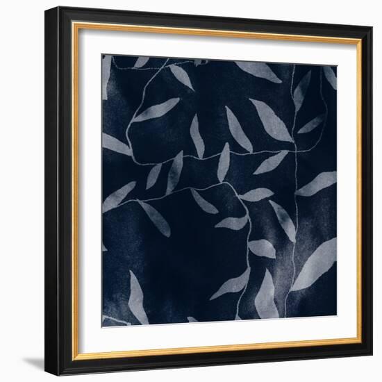 Shadowy Vines IV-Victoria Barnes-Framed Premium Giclee Print