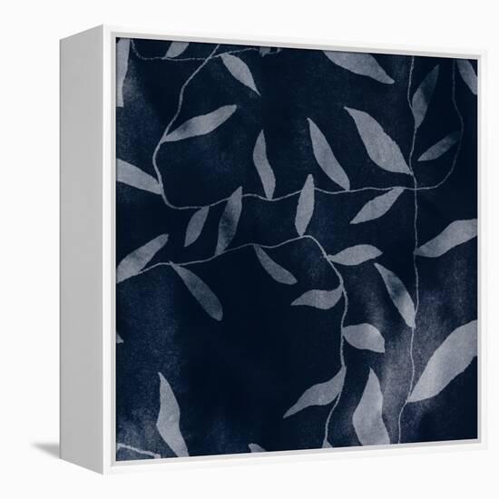 Shadowy Vines IV-Victoria Barnes-Framed Stretched Canvas