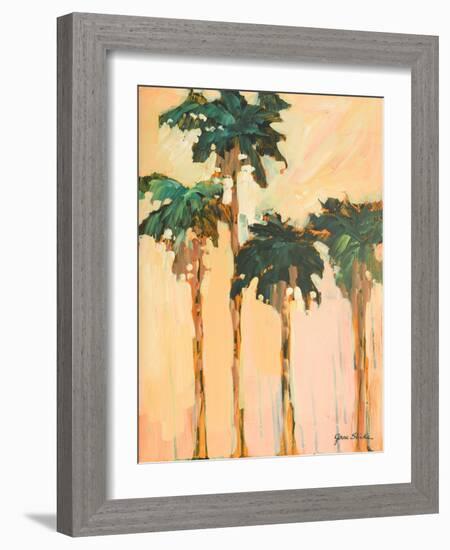 Shady Palms-Jane Slivka-Framed Art Print