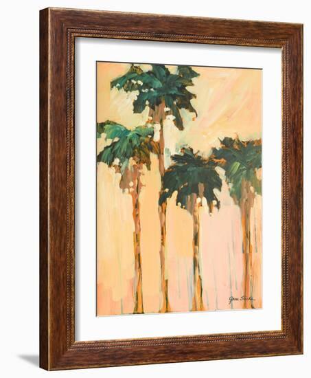 Shady Palms-Jane Slivka-Framed Art Print