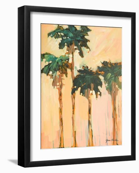 Shady Palms-Jane Slivka-Framed Art Print