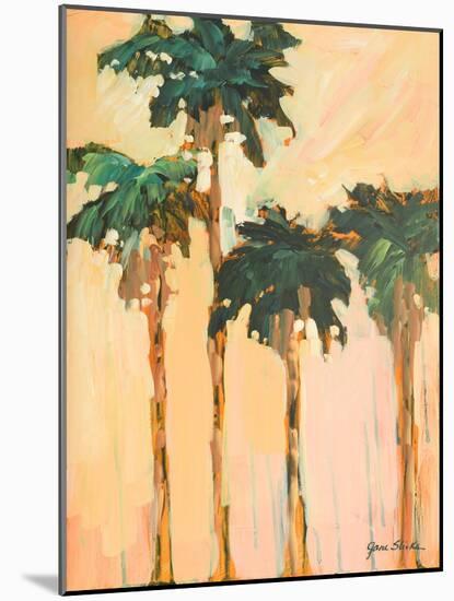 Shady Palms-Jane Slivka-Mounted Art Print