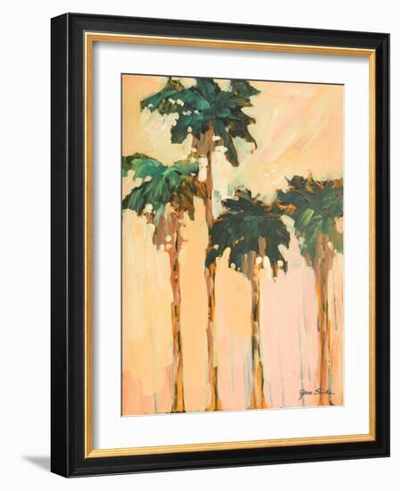 Shady Palms-Jane Slivka-Framed Art Print