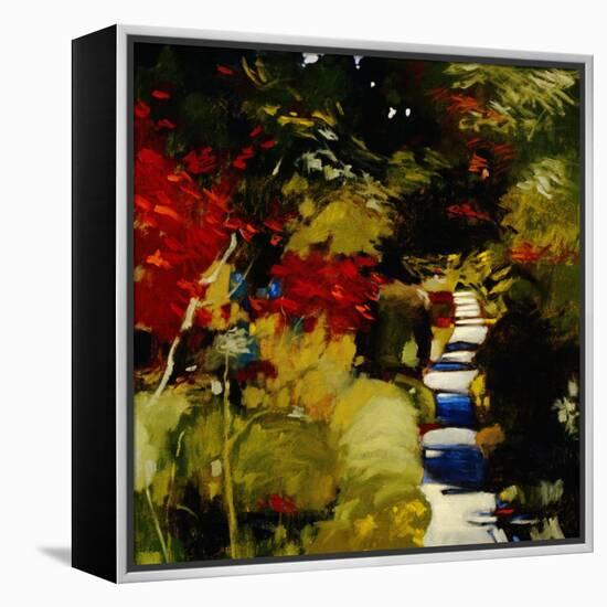 Shady Side-Lou Wall-Framed Premier Image Canvas