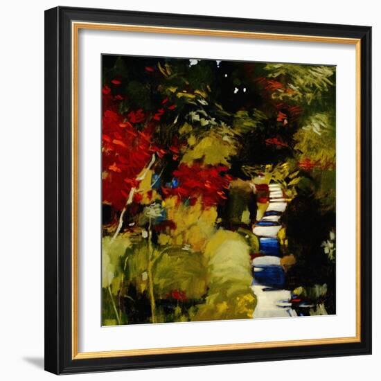 Shady Side-Lou Wall-Framed Giclee Print