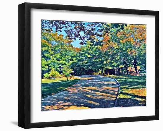 Shady View-Sarah Butcher-Framed Art Print