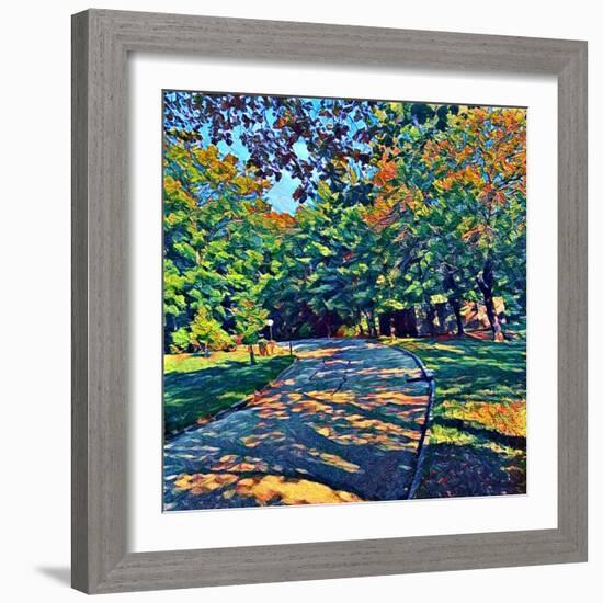 Shadyview Lane-Sarah Butcher-Framed Art Print