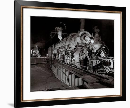 Shaffer's Crossing-O^ Winston Link-Framed Art Print