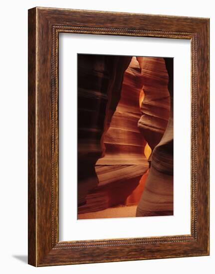 Shaft of Light, Upper Antelope Canyon, Page, Arizona, USA-Michel Hersen-Framed Photographic Print