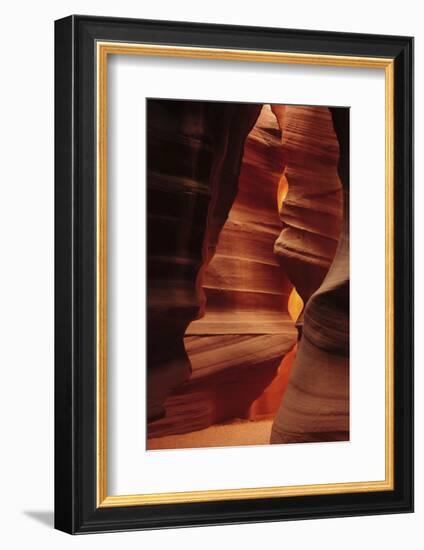 Shaft of Light, Upper Antelope Canyon, Page, Arizona, USA-Michel Hersen-Framed Photographic Print