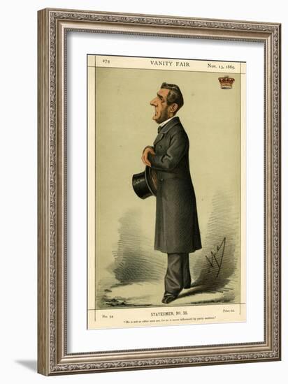 Shaftesbury, 7th, VF 1869-Carlo Pellegrini-Framed Art Print