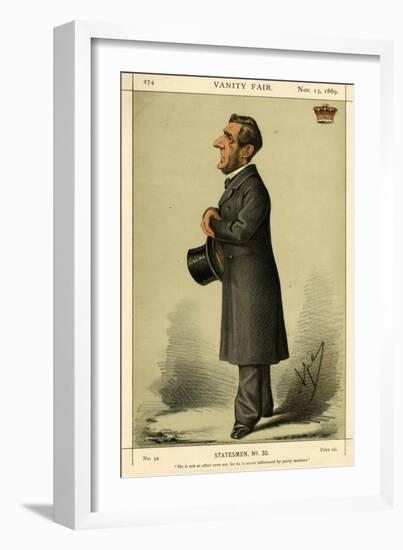 Shaftesbury, 7th, VF 1869-Carlo Pellegrini-Framed Art Print