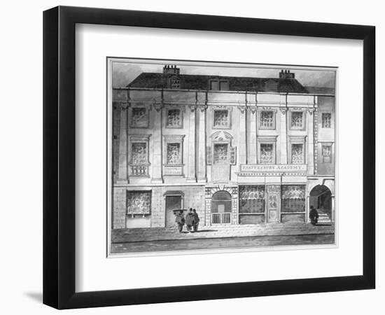 Shaftesbury House, Aldersgate Street, City of London, 1800-John King-Framed Giclee Print