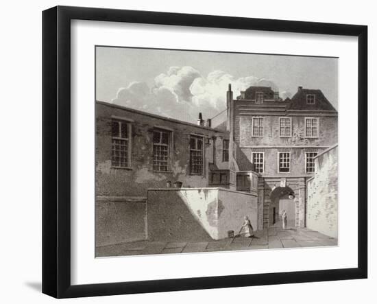 Shaftesbury House, Aldersgate Street, London, 1811-George Shepherd-Framed Giclee Print