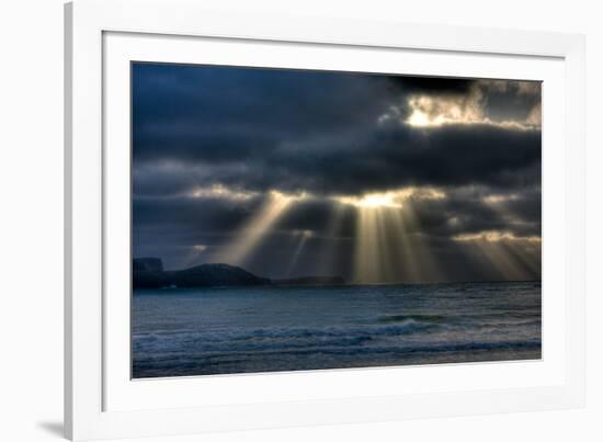 Shafting Light-Nathan Secker-Framed Giclee Print