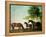Shafto Mares and a Foal-George Stubbs-Framed Premier Image Canvas