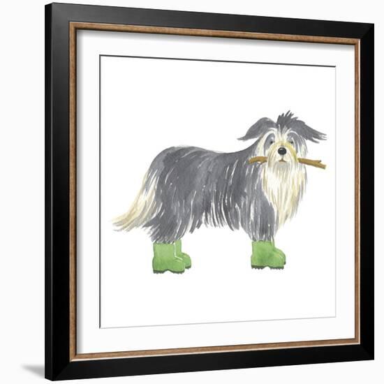 Shaggy Dog I-Kate Mawdsley-Framed Giclee Print