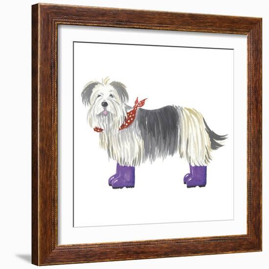 Shaggy Dog II-Kate Mawdsley-Framed Giclee Print