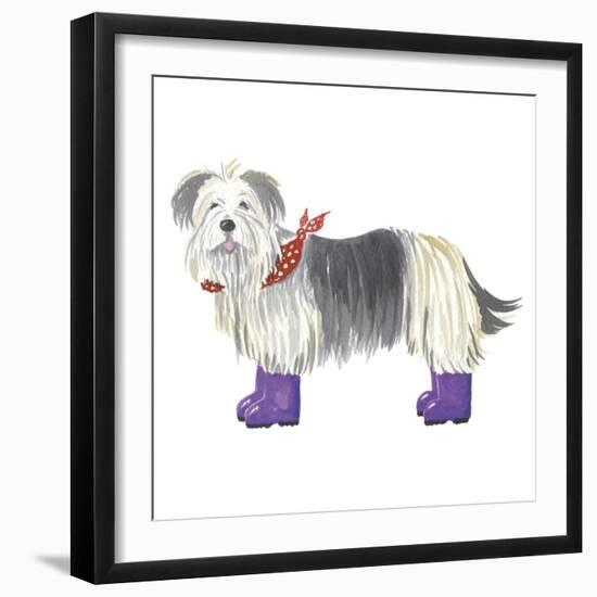 Shaggy Dog II-Kate Mawdsley-Framed Giclee Print