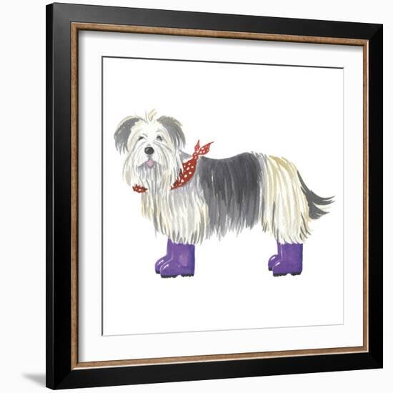 Shaggy Dog II-Kate Mawdsley-Framed Giclee Print