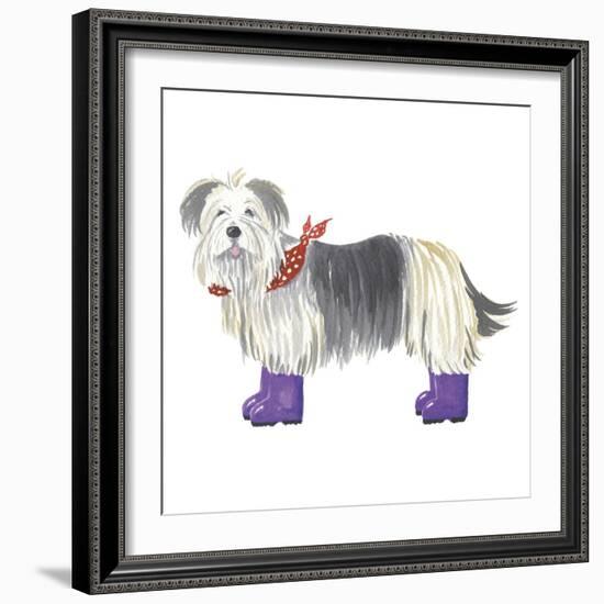 Shaggy Dog II-Kate Mawdsley-Framed Giclee Print