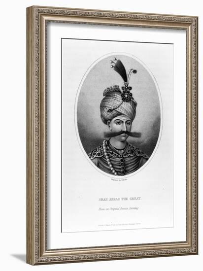 Shah Abbas the Great, Print Made by C. Heath, 1815-null-Framed Giclee Print