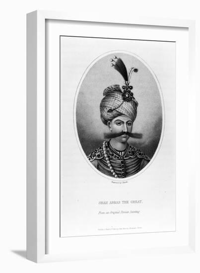 Shah Abbas the Great, Print Made by C. Heath, 1815-null-Framed Giclee Print