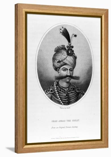 Shah Abbas the Great, Print Made by C. Heath, 1815-null-Framed Premier Image Canvas