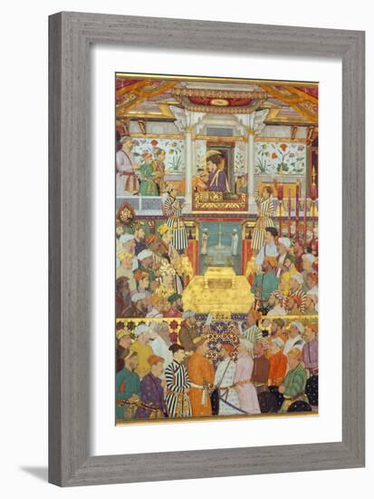 Shah-Jahan, Between 1640 and 1650-Bichitr-Framed Giclee Print